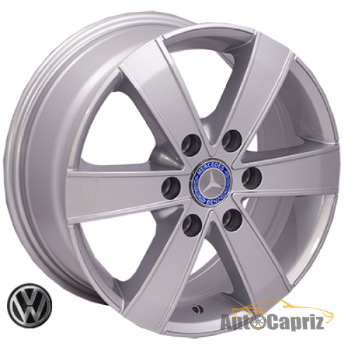 Диски Replica Mercedes BK474 S R16 W7.0 PCD6x130 ET60 DIA84.1 